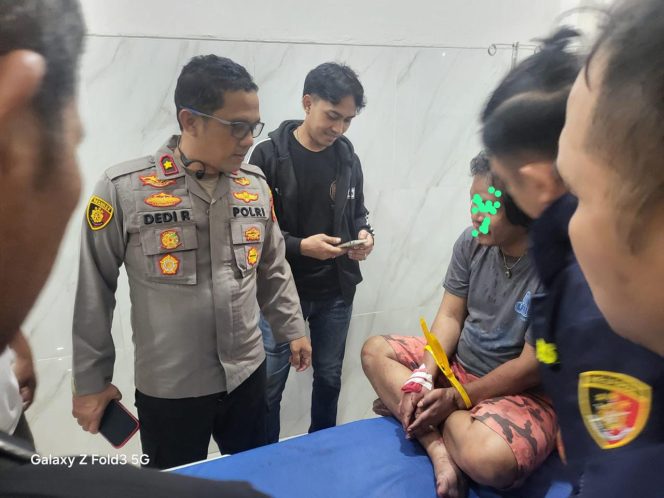 
 Polsek Seberang Ulu II Ringkus Pelaku Penikaman Maut, Polda Sumsel Pastikan Keamanan Warga Terjaga