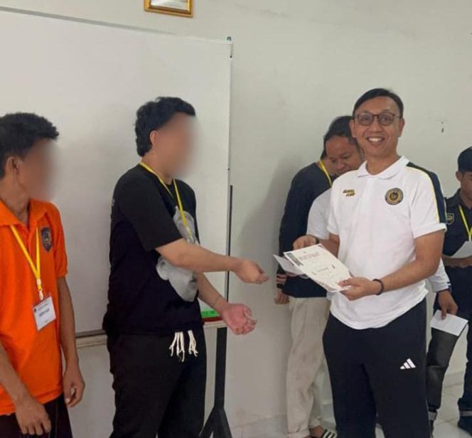 
 Kepala Rutan Kelas I Palembang Tinjau Pelatihan Barista, Bekali Warga Binaan dengan Keterampilan Produktif