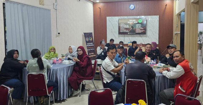 
 Rutan Kelas I Palembang Perkuat Sinergi dengan Insan Pers Melalui Coffee Morning Bersama Sobat Media