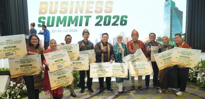 
 Pegadaian Kanwil III Sumbagsel Cetak Sejarah, Raih Top Scorer Kantor Wilayah Nasional di Business Summit 2026
