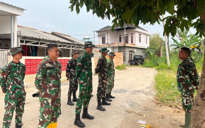 
 Kodim 0418/Palembang, Apel Pagi Jadi Kunci Kelancaran dan Keselamatan Pekerjaa, Hari Ke-13 TMMD ke-129