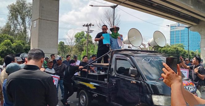 
 Solidaritas Aktivis Mahasiswa Peduli Keadilan Geruduk Kejati Sumsel, Tolak Dugaan Kriminalisasi terhadap Wakil Bupati PALI
