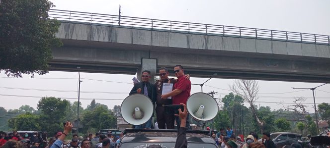 
 LASKAR Sumsel Sambangi Kejati Sumsel, Desak Usut Dugaan Aliran Dana CSR/PPM untuk Motor Cross IMI Muratara