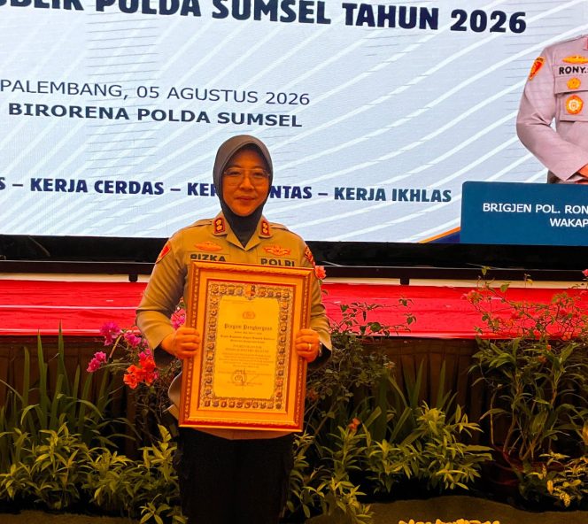 
 Polres Ogan Ilir Raih Predikat Pelayanan Publik Prima dan Juara III Inovasi Pelayanan Publik Tingkat Polda Sumsel