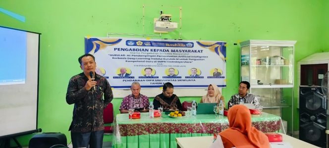 
 Universitas Sriwijaya Dorong Transformasi Digital Pendidikan, 31 Guru SMPN 1 Indralaya Utara Dilatih Manfaatkan AI melalui GURULAB-AI