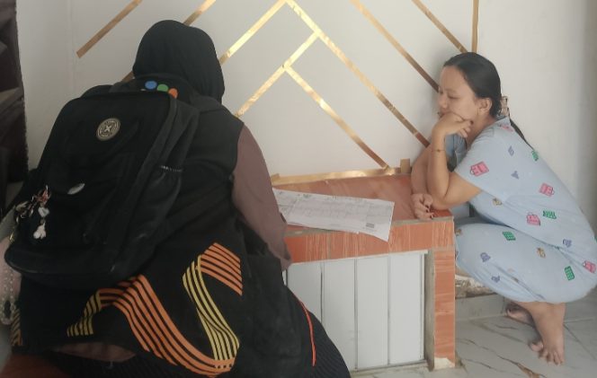 
 BPS TURUN KELAPANGAN DEMI KE AKURATAN DATA WARGA RT 34