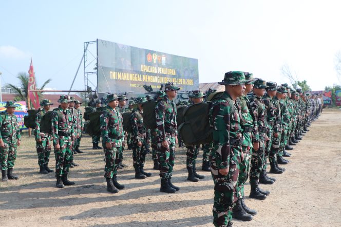 
 Penutupan TMMD ke-129 Kodim 0418 Palembang Berjalan Aman, Satgas Bersiap Kembali ke Satuan
