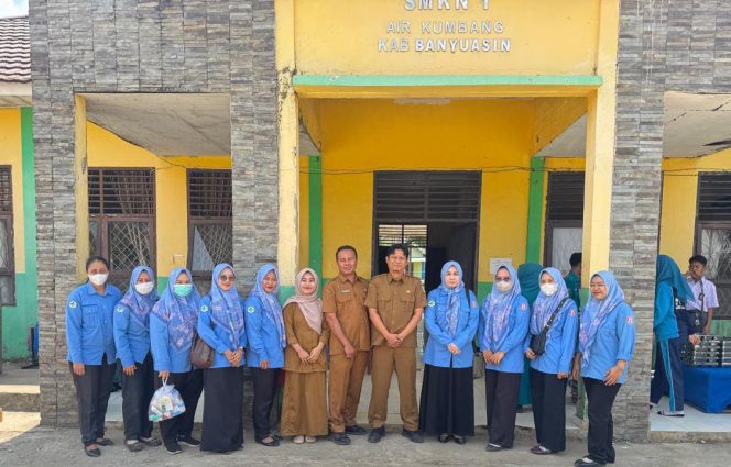 
 Puskesmas Cinta Manis Gelar Cek Kesehatan Gratis, Siswa SMKN 1 Air Kumbang Jalani Pemeriksaan Lengkap