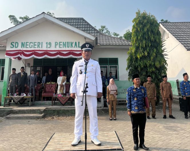 
 Semangat Kemerdekaan Membara, Desa Mangku Negara Timur Pali Gelar Upacara HUT ke-81 RI