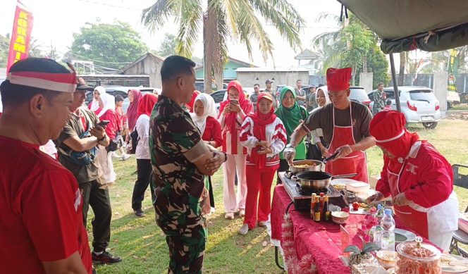 
 Semarak HUT Ke-81 Kemerdekaan RI, Kodim 0418 Palembang Gelar Berbagai Lomba