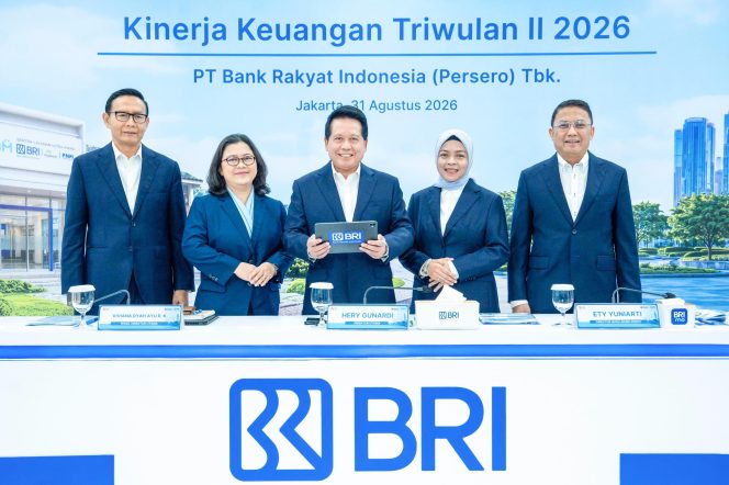 
 Konsisten Jadi Penggerak Ekonomi Kerakyatan, BRI Bukukan Laba Rp31,2 Triliun pada Triwulan II 2026