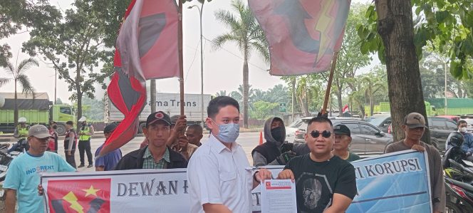 
 JAKOR Sumsel Gelar Aksi Damai di BBWS Sumatera VIII, Soroti Dugaan KKN Proyek Swakelola Rp15,2 Miliar