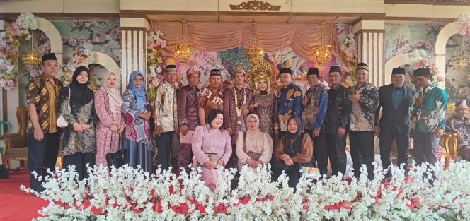 
 Keluarga Besar PAC Pemuda Pancasila SU II Palembang Ucapkan Selamat atas Pernikahan Melda Eliyani dan Agustiawan