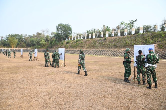 
 Asah Kemampuan Prajurit, Korem 044/Gapo Gelar Latbakjatri Semester II