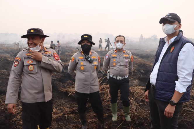 
 9 TITIK HOTSPOT TERDETEKSI DI OGAN ILIR, POLRES KERAHKAN TIM GABUNGAN UNTUK PEMADAMAN DAN PATROLI