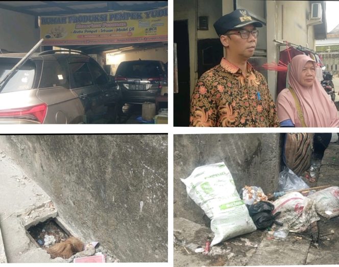 
 Rumah Produksi Pempek Yudi, Akan Ditutup Sementara Usai Disidak Lurah 16 Ulu Palembang