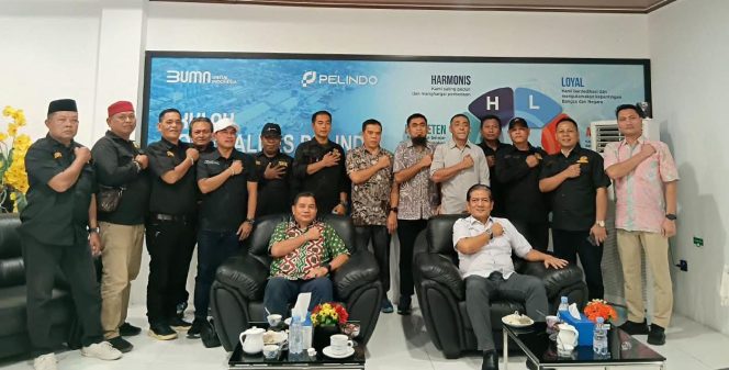 
 Garda Prabowo Sumsel Silaturahmi ke Pelindo, Bahas Sinergitas dan Pengelolaan Jasa Pelabuhan