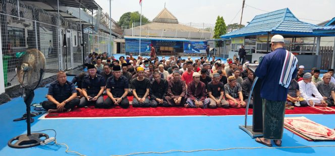 
 Rutan Kelas I Palembang Gelar Sholat Istisqa, Ikhtiar Bersama Memohon Hujan dan Keselamatan dari Kekeringan