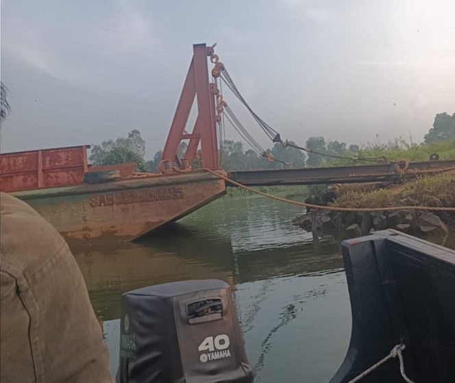 
 Warga Sungai Burung Protes Akses Sungai Ditutup, FPMP Desak Pemkab OKI dan APH Bertindak