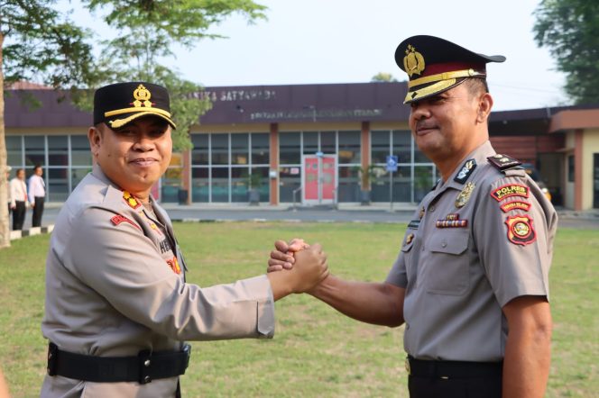 
 Naik Pangkat Pengabdian, AKP RTM Situmorang Resmi Sandang Pangkat KOMPOL