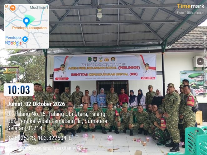 
 Perkuat Layanan Sosial dan Digitalisasi, Dinsos dan Disdukcapil PALI Gelar Sosialisasi dan Aktivasi IKD di Tiga Lokasi di Talang Ubi