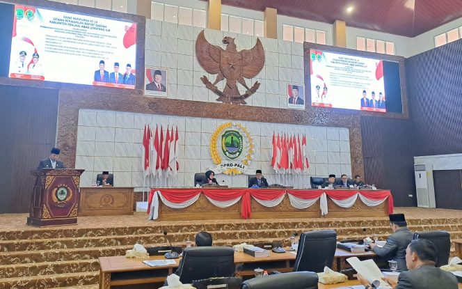 
 Sekda PALI Kartika Yanti di Paripurna DPRD: KUA-PPAS 2027 Untuk SDM, Ekonomi dan Infrastruktur