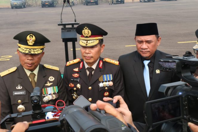 
 Kapolda Sumsel Tegaskan Sinergitas TNI-Polri dalam HUT ke-81 TNI