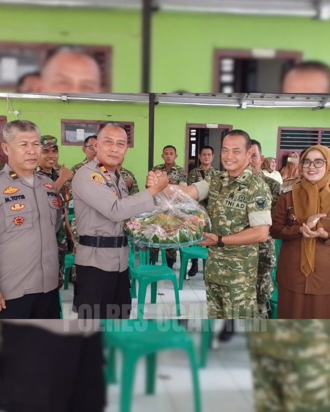 
 Pererat Sinergitas, Polres Ogan Ilir dan Polsek Jajaran Gelar Anjangsana ke Kodim dan Koramil dalam Rangka HUT TNI ke-81