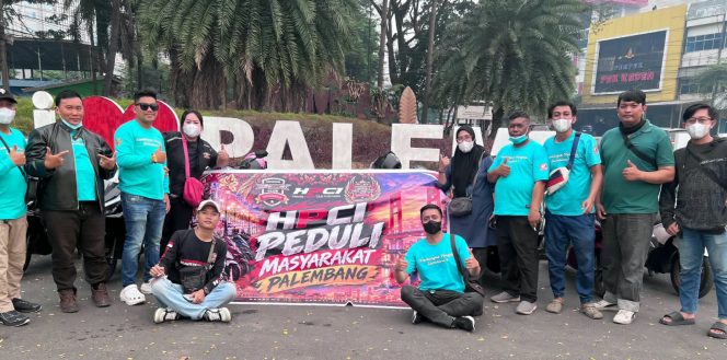 
 Aksi Nyata, Peduli Masyarakat dan Lingkungan, HPCI Chapter Palembang Gelar Aksi Bagi Masker di Jalanan