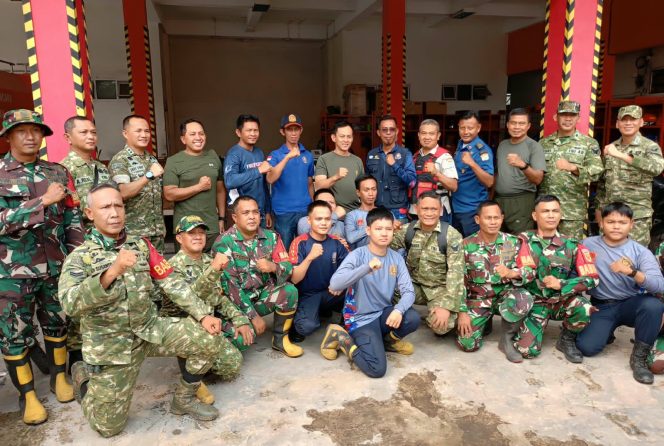 
 Pangdam II/Sriwijaya Tinjau Posko Karhutla Koramil 418-04/Kertapati, Cek Kesiapan Personel dan Peralatan