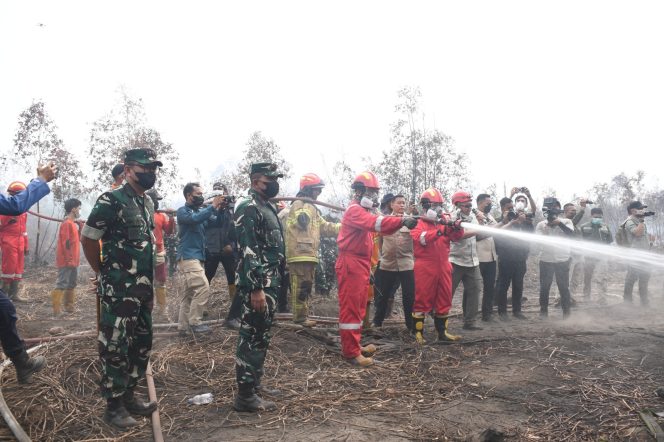 
 Langkah Bersama Percepat Penanganan Karhutla dengan kolaborasi dan teknologi
